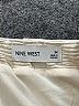 Nine West 100% Polyester Solid Ivory Casual Skirt Size M - photo 4