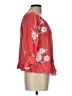 Liv 100% Rayon Red 3/4 Sleeve Blouse Size L - photo 4
