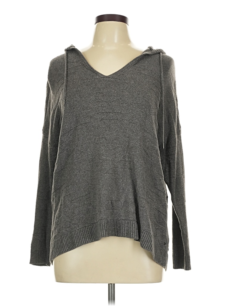 Pre-owned American Eagle Outfitters Pullover Sweater In Gray