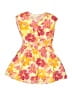 Zara Floral Yellow Pink Dress Size 11 - 12 - photo 1