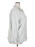 Alexander Jordan Stripes Silver Long Sleeve Button-Down Shirt Size 2X - photo 4