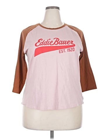 Eddie Bauer 3/4 Sleeve T-Shirt (view 1)