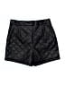 Express 100% Polyester Argyle Black Shorts Size 0 - photo 2