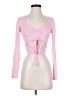 Unbranded Pink Long Sleeve Top Size XS - photo 1