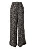 H&M 100% Viscose Animal Print Black Casual Pants Size S - photo 2