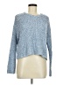 Mi ami Tweed Blue Pullover Sweater Size M - photo 1