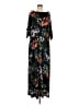 Anthology Floral Black Casual Dress Size M - photo 1