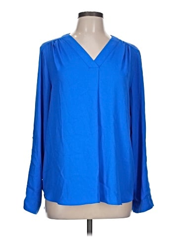 Jones New York Signature Long Sleeve Blouse (view 1)