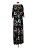 Anthology Floral Black Casual Dress Size M - photo 2