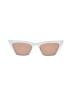 & Other Stories White Ivory Sunglasses One size - photo 2