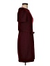 Express Solid Burgundy Casual Dress Size M - photo 4