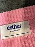 Esther 100% Cotton Pink Sweatshirt Size Med - Lg - photo 7