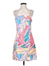 Shein 100% Polyester Tropical Pink Cocktail Dress Size S - photo 1
