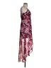 Lily Rose 100% Polyester Floral Red Cocktail Dress Size S - photo 4