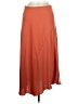 A New Day 100% Polyester Solid Orange Casual Skirt Size M - photo 1