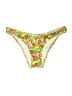 Solid & Striped Paisley Yellow Swimsuit Bottoms Size M - photo 1