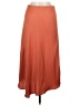 A New Day 100% Polyester Solid Orange Casual Skirt Size M - photo 2