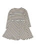 Vignette 100% Cotton Stripes Gray Blue Dress Size 4 - photo 2