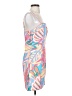 Shein 100% Polyester Tropical Pink Cocktail Dress Size S - photo 4