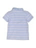 Fred Perry 100% Cotton Blue Short Sleeve Top Size 6 - photo 2