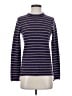J.Crew 100% Cashmere Stripes Purple Cashmere Pullover Sweater Size S - photo 1