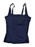 Lands' End Solid Blue Swimsuit Top Size 8DDD - photo 1