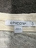 Chico's 100% Polyester Ivory Long Sleeve Blouse Size S - photo 7