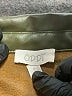 Oddi Green Faux Leather Jacket Size S - photo 6