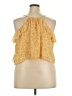 Old Navy 100% Polyester Yellow Sleeveless Blouse Size 2X - photo 2