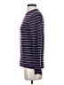 J.Crew 100% Cashmere Stripes Purple Cashmere Pullover Sweater Size S - photo 5