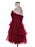BCBGMAXAZRIA 100% Polyester Burgundy Cocktail Dress Size 2 - photo 5