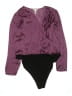 Leith Burgundy Long Sleeve Blouse Size 3X - photo 1