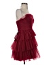 BCBGMAXAZRIA 100% Polyester Burgundy Cocktail Dress Size 2 - photo 4