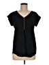 Express Black Short Sleeve Top Size M - photo 1