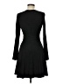 Theory Solid Black Casual Dress Size 6 - photo 2