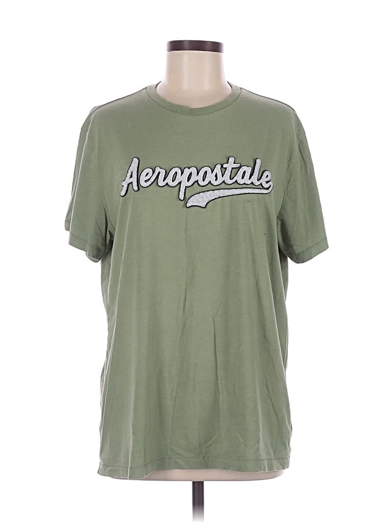 Pre-owned Aéropostale Short Sleeve T-shirt In Green