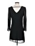 Speechless 100% Polyester Solid Black Casual Dress Size S - photo 2