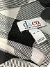 D&Co. Checkered-gingham Silver Long Sleeve Blouse Size XL - photo 7