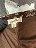 Assorted Brands 100% Polyester Paisley Brown Casual Skirt Size XL - photo 3