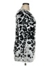 White House Black Market Animal Print Silver Pullover Sweater Size XL (petite) - photo 4