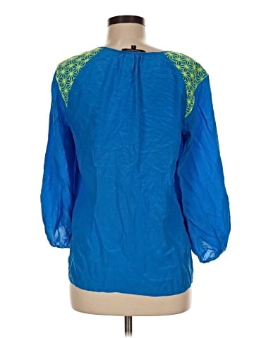 Nanette Lepore 3/4 Sleeve Silk Top (view 2)