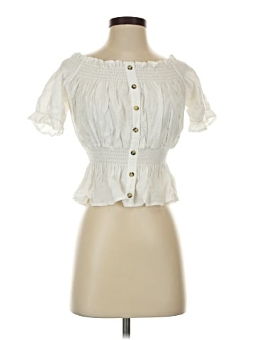 Whistles Short Sleeve Blouse (view 1)