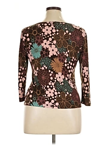 Ninety 3/4 Sleeve Top (view 2)