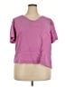 Elle Pink Short Sleeve Top Size XXL - photo 1