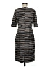 DressBarn Stripes Gray Casual Dress Size 8 - photo 2
