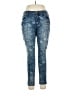 Merona Paisley Blue Jeans Size 14 - photo 1