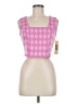 madden nyc Pink Sleeveless Top Size L - photo 1