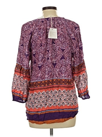 BeachLunchLounge 3/4 Sleeve Blouse (view 2)