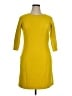 Boden Solid Yellow Casual Dress Size XL - photo 1
