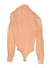 Bebe Orange Long Sleeve Blouse Size S - photo 2